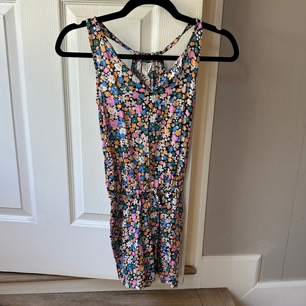 Roxy Floral Kids Romper - Multicolor